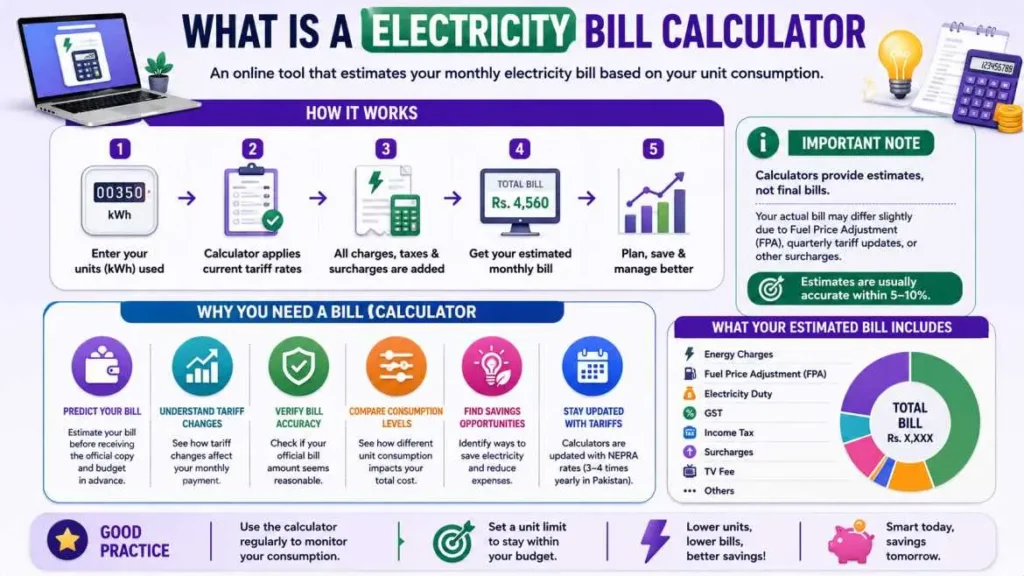 LESCO bill calculator